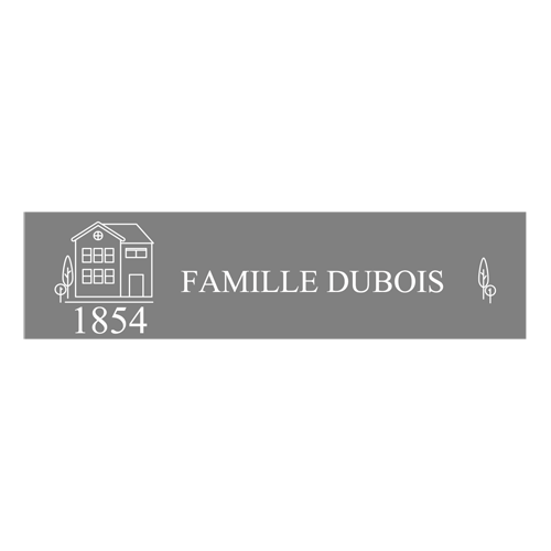 Plaque Boîte aux Lettres Adhésive – Jolie Maison