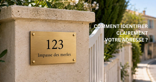 Plaque de maison avec numéro et nom de rue : comment la personnaliser ?