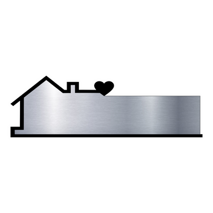 Plaque Boîte aux Lettres Adhésive – Cadre Décoratif